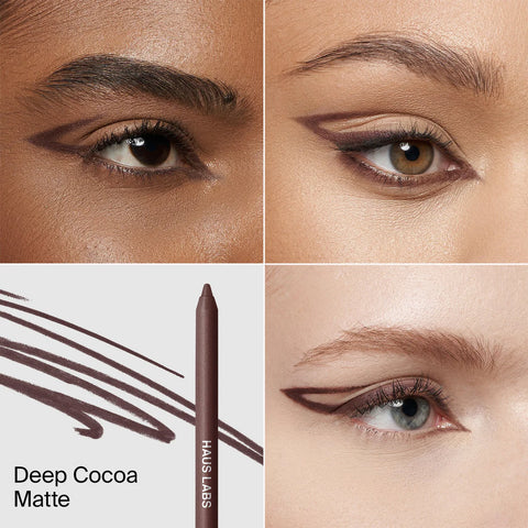 Haus Labs - Optic Intensity Eco Eyeliner - Deep Cocoa Matte
