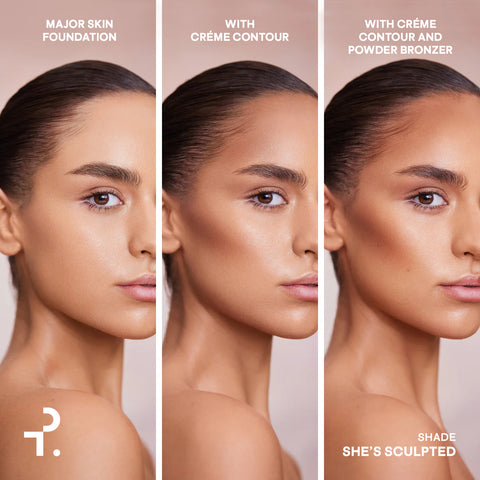 Patrick Ta - Major Sculpt Creme Contour & Powder Bronzer Duo - SHE'S SCULPTED