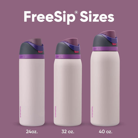 Owala - FreeSip Stainless Steel Water Bottle 24oz (Dreamy Field)