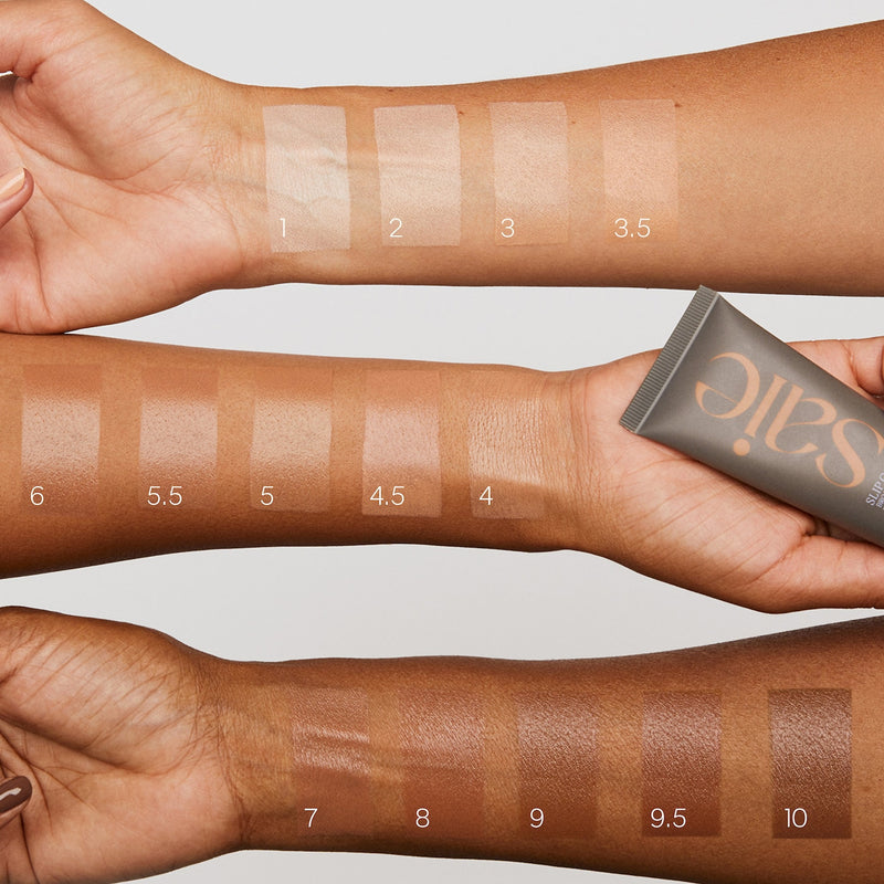 Saie - Slip Tint Broad Spectrum SPF 35 Tinted Moisturizer - 8 Deep - Peach