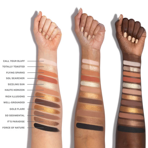Morphe - ChromaPlus 12-Pan Eyeshadow Palette - Flickering Sands Morphe - ChromaPlus 12-Pan Eyeshadow Palette - Flickering Sands
