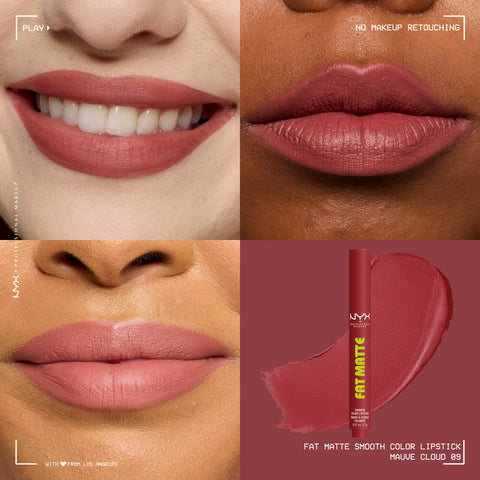 Nyx - Fat Matte Smooth Color Lipstick