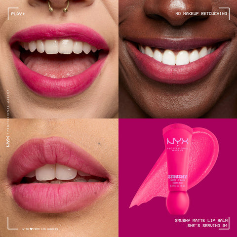 Nyx - Smushy Matte Lip Balm