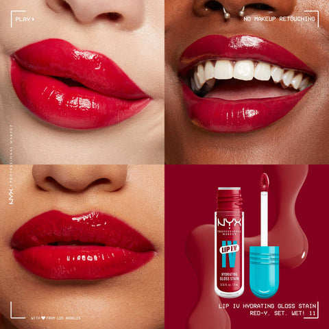 Nyx - Lip I.v. Hydrating Lip Gloss Stain