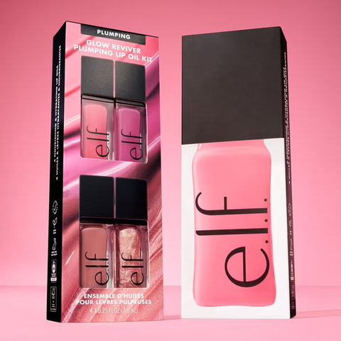 elf - Glow Reviver Plumping Lip Oil Kit