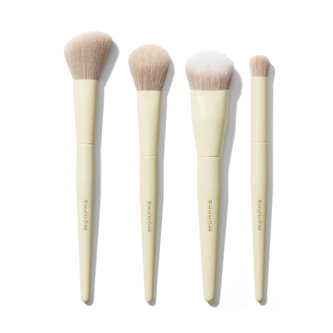 Morphe - Buttery Blends 4 Piece Face Brush Set Morphe - Buttery Blends 4 Piece Face Brush Set