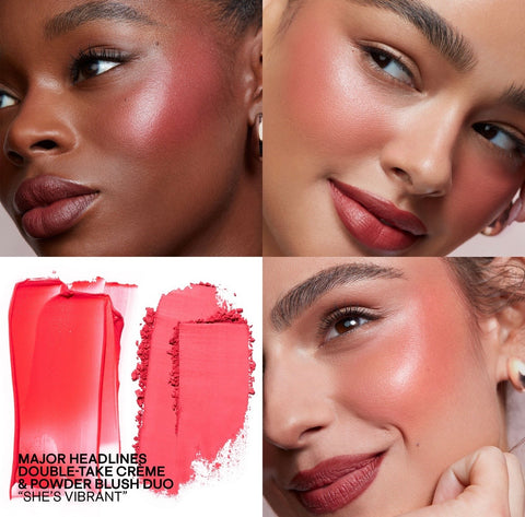 Patrick Ta - Major Headlines Double Take Cream, Powder Blush Duo