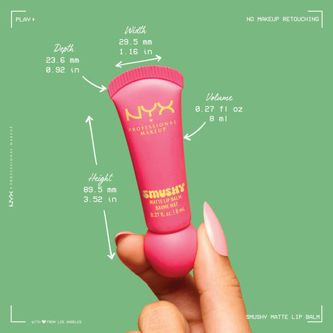 Nyx - Smushy Matte Lip Balm