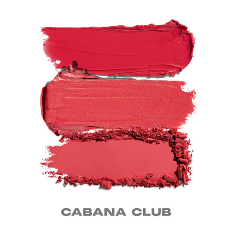 Morphe - Cheek Thrills Multi Finish Face Trio - Cabana Club Morphe - Cheek Thrills Multi Finish Face Trio - Cabana Club