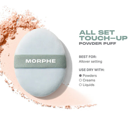 Morphe - All Set Touch Up Powder Puff Morphe - All Set Touch Up Powder Puff