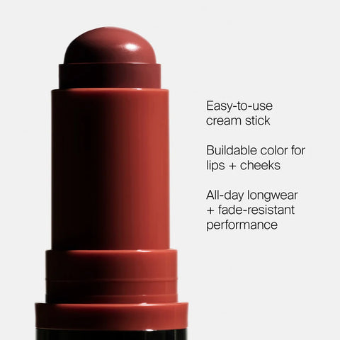 Haus Labs - Color Fuse Glassy Blush Balm - Glassy Cayenne