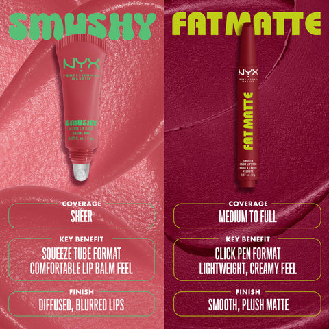 Nyx - Fat Matte Smooth Color Lipstick