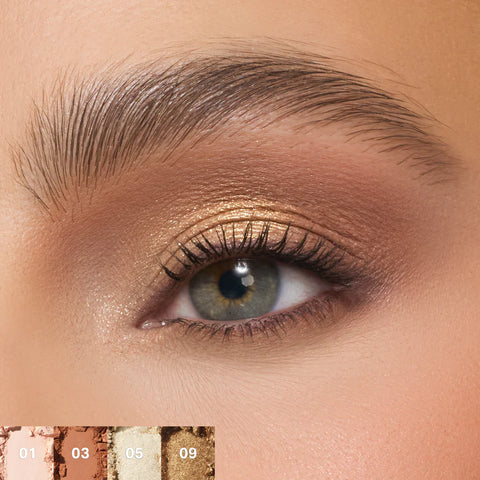 Morphe - ChromaPlus 12-Pan Eyeshadow Palette - Flickering Sands