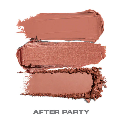 Morphe - Cheek Thrills Multi Finish Face Trio - After Party Morphe - Cheek Thrills Multi Finish Face Trio - After Party