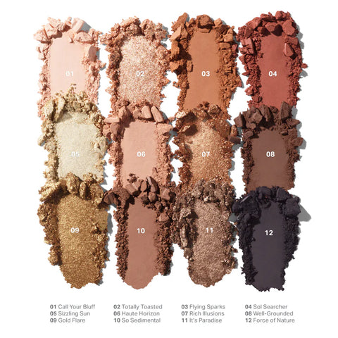 Morphe - ChromaPlus 12-Pan Eyeshadow Palette - Flickering Sands Morphe - ChromaPlus 12-Pan Eyeshadow Palette - Flickering Sands