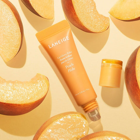 Laneige - Lip Glowy Balm - Peach