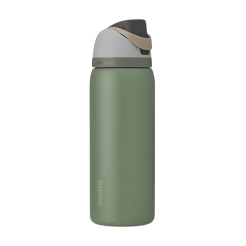 Owala - FreeSip Stainless Steel Water Bottle 32 Oz (Green House)