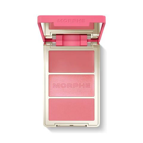 Morphe - Cheek Thrills Multi-Finish Face Trio - Blind Date Morphe - Cheek Thrills Multi-Finish Face Trio - Blind Date
