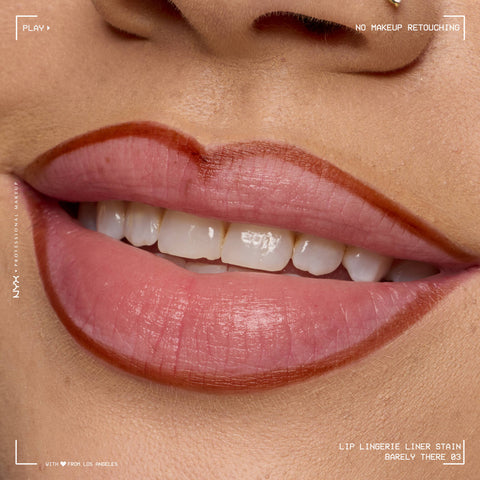 Nyx - Lip Lingerie Lip Liner Stain - Barley There