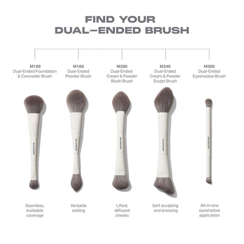 Morphe - M100 Dual-Ended Foundation & Concealer Brush