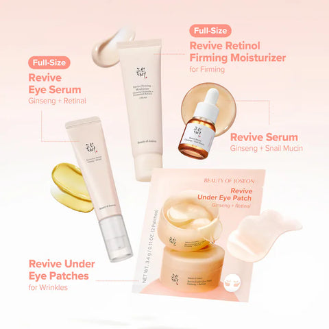 Beauty of Joseon - Revive Ginseng Glow Ritual Skincare Set for Firming & Radiance