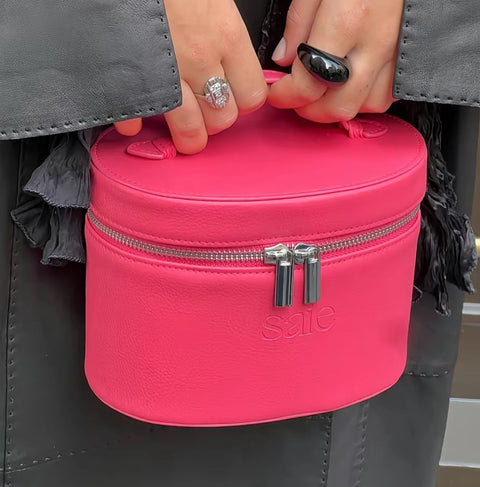 The Mini Vanity Case - Fuchsia