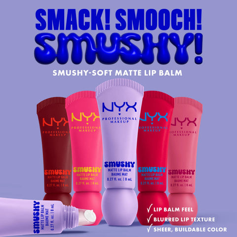 Nyx - Smushy Matte Lip Balm