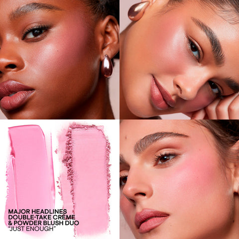 Patrick Ta - Major Headlines Double Take Cream, Powder Blush Duo Patrick Ta - Major Headlines Double Take Cream, Powder Blush Duo