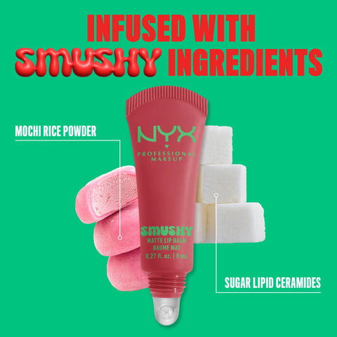 Nyx - Smushy Matte Lip Balm
