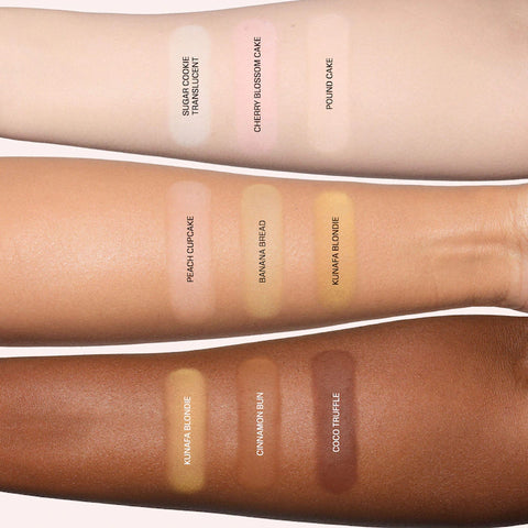 هدى بيوتي - بودرة مضغوطة لتفتيح البشرة وتثبيتها بسهولة