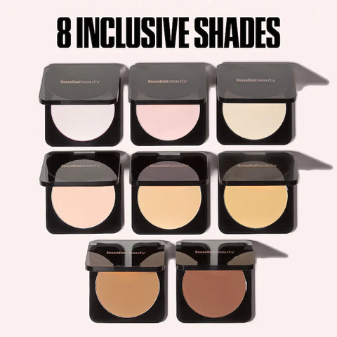 هدى بيوتي - بودرة مضغوطة لتفتيح البشرة وتثبيتها بسهولة