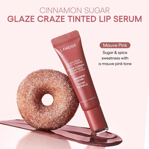 Laneige - Donut Delight Lip Serum Duo