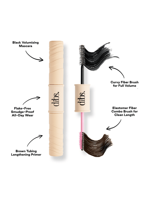 DIBS Beauty - Double Standard Primer & Mascara Duo