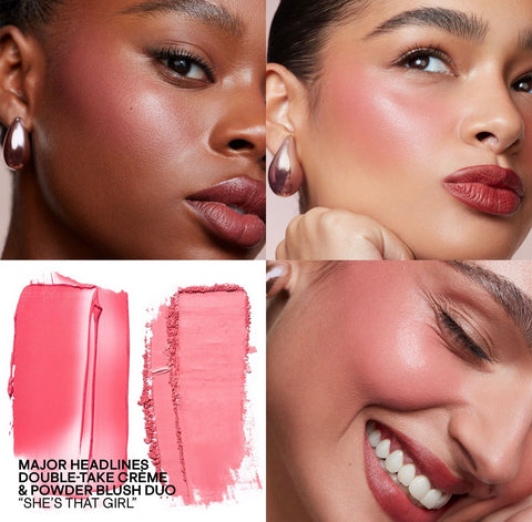 Patrick Ta - Major Headlines Double Take Cream, Powder Blush Duo