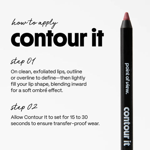Pov Beauty - Contour It Gripping Lip Pencil