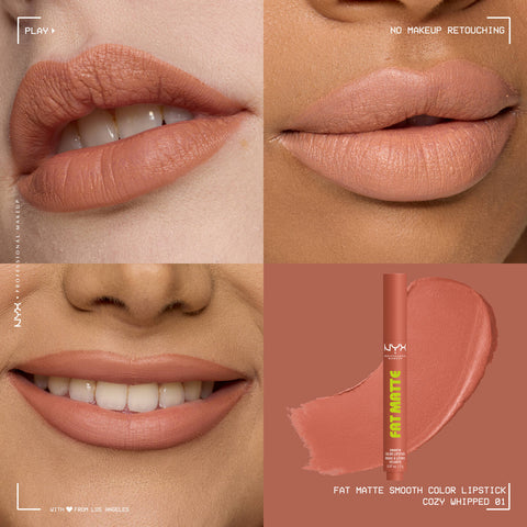 Nyx - Fat Matte Smooth Color Lipstick