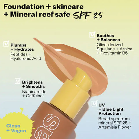 Kosas - Revealer Skin Improving Foundation SPF 25 - Light+ Neutral Warm 170