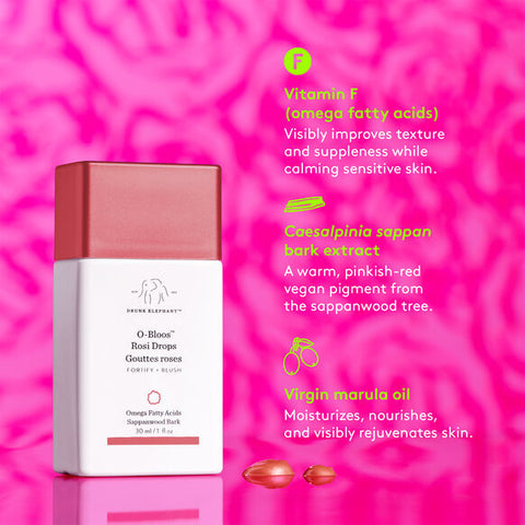 Drunk Elephant - O-Bloos Rosi Drops - 30ML Drunk Elephant - O-Bloos Rosi Drops - 30ML