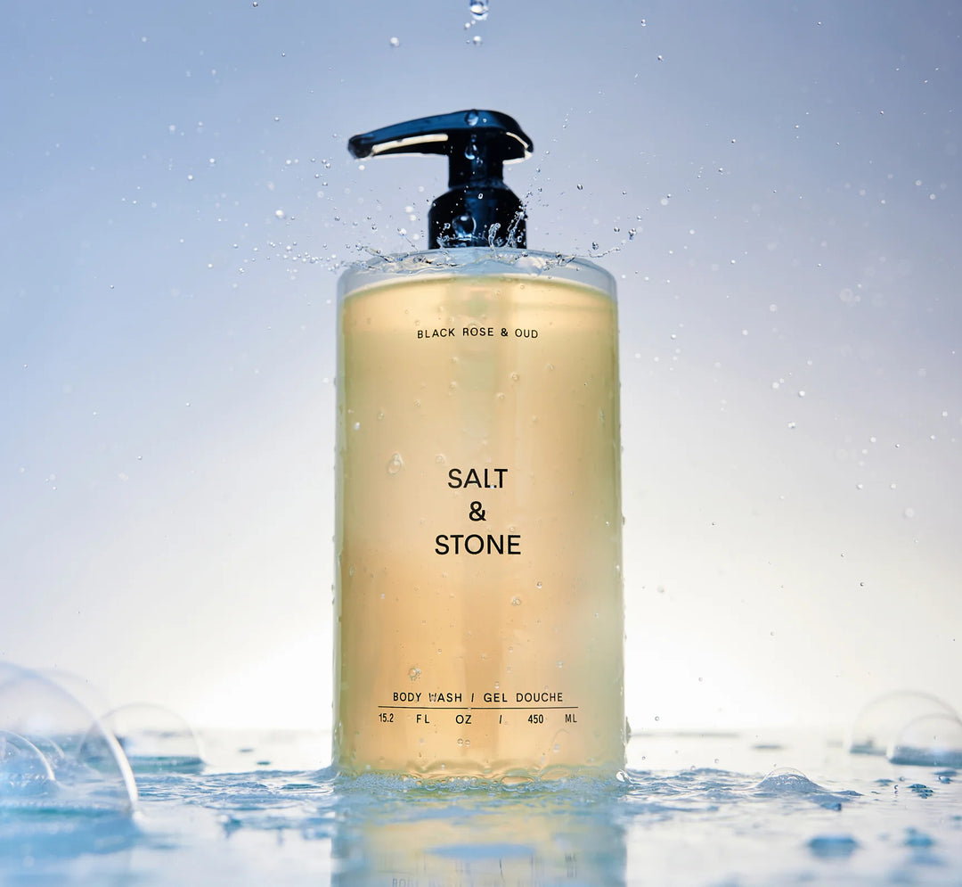 Salt & Stone - Body Wash - Black Rose & Oud