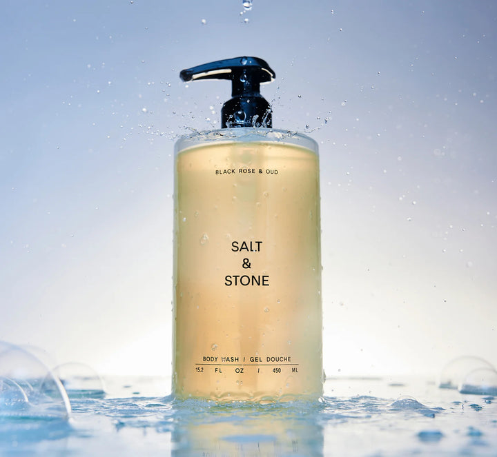 Salt & Stone - Body Wash - Black Rose & Oud