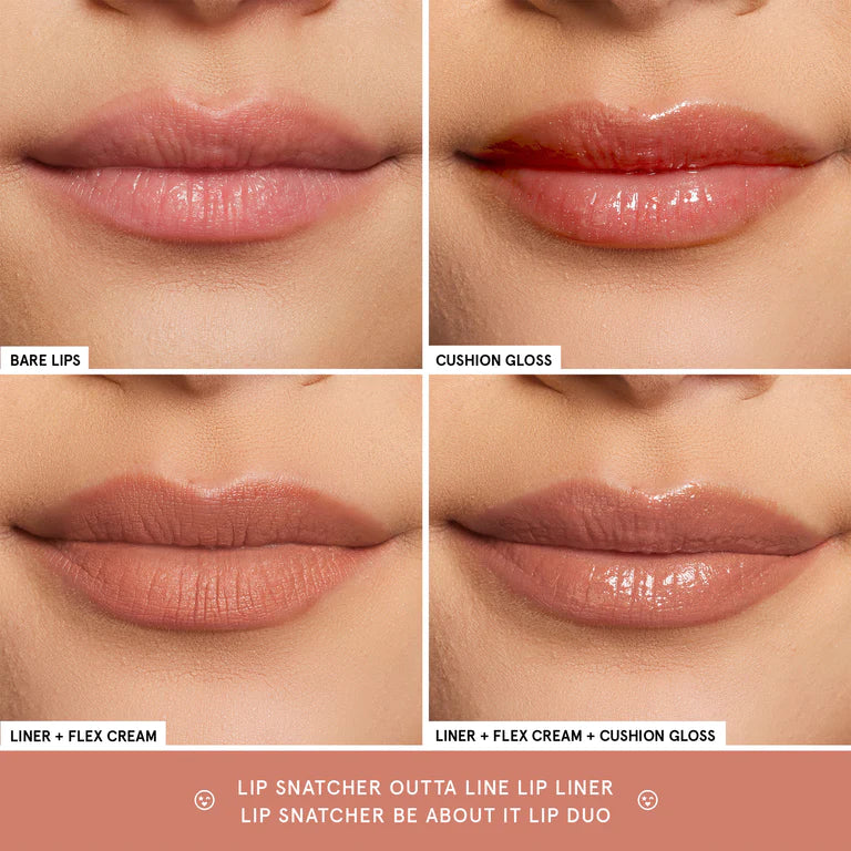 One/Size - Lip Snatcher Liquid Lipstick & Lip Gloss Duo - Be About It