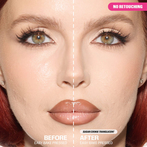 هدى بيوتي - بودرة مضغوطة لتفتيح البشرة وتثبيتها بسهولة