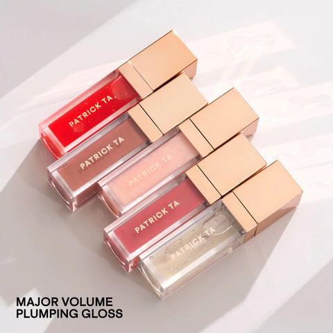 Patrick Ta - Major Volume Plumping Gloss - SAY LESS Patrick Ta - Major Volume Plumping Gloss - SAY LESS