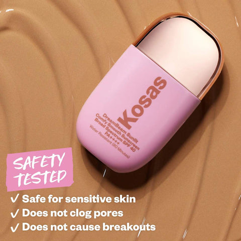 Kosas - DreamBeam Silicone Free Mineral Sunscreen SPF 40 - Sunlit