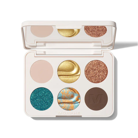 Morphe - Chromaplus 6 Pan Eyeshadow Shimmer Palette
