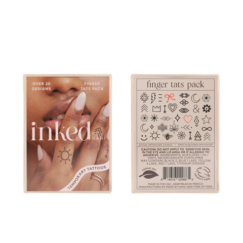 INKED - Finger Tats Pack