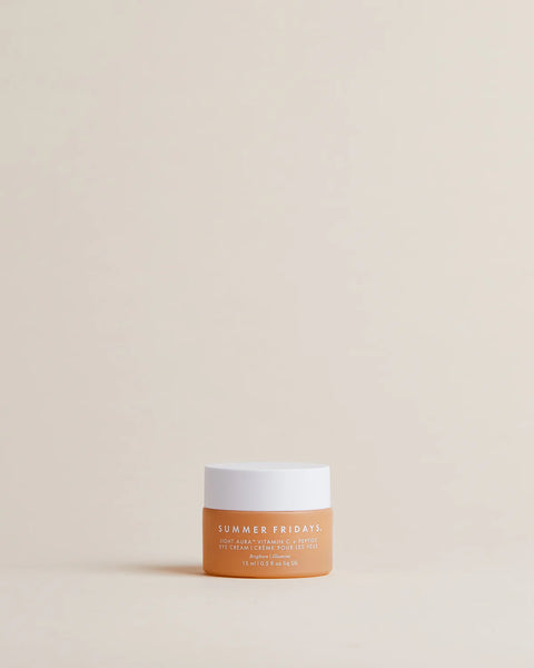 Summer Fridays - Light Aura
Vitamin C + Peptide Eye Cream