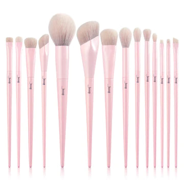 Professional Vegan Complete Makeup Brush Kit Black - Jessup