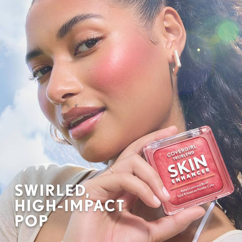 Covergirl - TruBlend Skin Enhancer Baked Luminous Blush - 420 Strawberry Drizzle