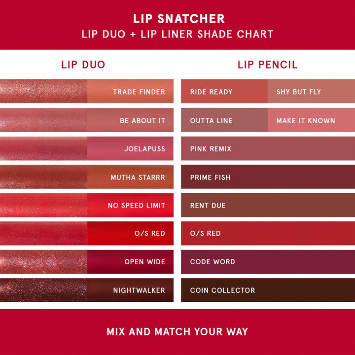 One/Size - Lip Snatcher Waterproof Precision Lip Liner - Shy But Fly